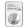 2017 1 oz Silver American Eagle NGC MS 69 Mint Error (Rev Struck Thru)
