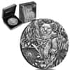 2017 2 oz Silver Australian Koala High Relief Antiqued Coin Perth Mint (w/Box & COA)
