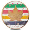 2017 1 oz Canadian Silver Maple Leaf Colorized Coin (w/Box & COA)