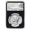 2017 1 oz Palladium American Eagle NGC MS 70 Early Releases (Eagle Label, Retro)