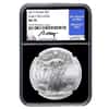 2017 1 oz Silver American Eagle $1 Coin NGC MS 70 ER (Retro, Edmund C. Moy Sign)