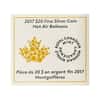 2017 1 oz Silver Canada Hot Air Balloons Colorized Proof Coin (w/Box & COA)