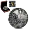 2017 1 oz Silver Loch Ness Monster Burkina Faso Antiqued Coin (w/Box & COA)