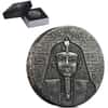2017 2 oz Chad Egyptian Relic Series Antiqued Ramesses II Silver Coin (w/Box)