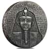 2017 2 oz Chad Egyptian Relic Series Antiqued Ramesses II Silver Coin (w/Box)