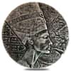 2017 5 oz Republic of Chad 3000 Francs Silver Nefertiti Coin - Egyptian Relic Series