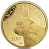 2017 Canada 1/2 Gram Predator vs. Prey Inuit Arctic Hare Proof Gold Coin