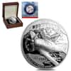 2017 Niue 1 oz Proof Silver CAC Boomerang Fighter Aircraft Coin (w/Box & COA)