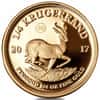 2017 South Africa 1/4 Proof Gold Krugerrand 50th Ann. Privy (w/Box & COA)