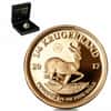 2017 South Africa 1/4 Proof Gold Krugerrand 50th Ann. Privy (w/Box & COA)