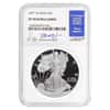 2017 W 1 oz Proof Silver American Eagle NGC PF 70 UCAM (Rhett Jeppson Sign)