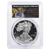 2017-W 1 oz Proof Silver American Eagle PCGS PF 70 DCAM FDOI