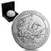 2017-P 5 oz Silver America the Beautiful ATB Indiana George Rogers Clark National Park Unc Coin (w/Box & COA)