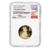 2017 W 1/2 oz $25 Proof Gold American Eagle NGC PF 70 UCAM ER (John M. Mercanti Sign)