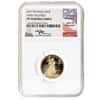 2017 W 1/4 oz $10 Proof Gold American Eagle NGC PF 70 UCAM ER (John M. Mercanti Sign)