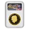 2018 1 oz Colorized Proof Gold Lunar Year of The Dog Australia Perth Mint NGC PF 70 UCAM