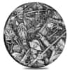 2018 2 oz Silver Hussars - Warfare Series High Relief Antiqued Coin Perth Mint (w/Box & COA)
