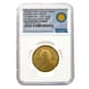 2018 1/2 oz Proof Gold Morgan's First Treasury Medal Hamilton NGC PF 70 UCAM (w/Box & COA)