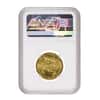 2018 1/4 oz $10 Gold American Eagle NGC MS 69 Mint Error (Obv Struck Thru)
