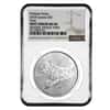 2018 1 oz Canadian Silver Wolf Predator Series NGC MS 68 Mint Error (Rev Struck Thru)