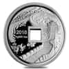 2018 1 oz Silver Chinese Dragon and Phoenix Proof Round