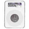 2018 Benin 3 oz Silver Westminster Abbey Antiqued Coin NGC MS 70
