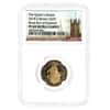 2018 Great Britain 1/4 oz Proof Queen's Beasts Black Bull of Clarence Gold Coin NGC PF 69 UCAM