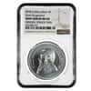 2018 South Africa 1 oz Silver Krugerrand NGC MS 68 Mint Error (Obv Struck Thru)