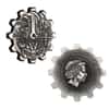 2018 Tuvalu Silver Evolution of Industry Gear-Shaped 2-Coin Set (w/Box & COA)