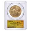 2018-W 1 oz $50 Burnished Gold American Eagle PCGS SP 70 FDOI