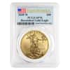 2019-W 1 oz $50 Burnished Gold American Eagle PCGS SP 70 First Strike