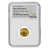 2019 1/10 oz $5 Gold American Eagle NGC MS 69 Mint Error (Obv Struck Thru)