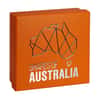 2019 1 oz Silver Brown Snake - Shapes of Australia Solomon Islands $5 Coin .999 Fine (w/Box & COA)