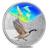 2019 2 oz Silver Canada Geese - Majestic Birds in Motion Hologram Coin (w/Box & COA)
