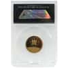 2019 1/4 oz Apollo 11 50th Anniversary $10 Proof Gold Fiji Comm. ANACS PF 70