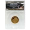2019 1/4 oz Apollo 11 50th Anniversary $10 Proof Gold Fiji Comm. ANACS PF 70
