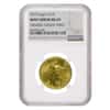 2019 1/4 oz $10 Gold American Eagle NGC MS 69 Mint Error (Obv Struck Thru)