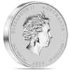 2019 1 Kilo Colorized Silver Lunar Pig BU Australian Perth Mint