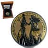 2019 1 oz Britannia & Germania The Allegories Rhodium & Red Gold Silver Coin