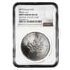 2019 1 oz Canadian Silver Maple Leaf NGC MS 68 Mint Error (Rev Struck Thru)