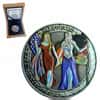 2019 1 oz Columbia & Germania The Allegories Hologram Silver Coin