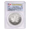 2019 1 oz Modified Proof Silver Canadian Maple PCGS PF 70 FS (Two Flags Label, Pride of Two Nations)