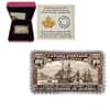 2019 Canada 1 oz Silver Arrival of Cartier Quebec 1535 Proof Colorized Coin (w/Box & COA)