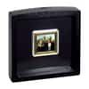 2019 Niue 1 oz Colorized Silver American Gothic Grant Wood Coin (w/Box & COA)