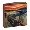 2019 Niue 1 oz Colorized Silver The Scream Edvard Munch Coin (w/Box & COA)