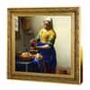2019 Niue 1 oz Colorized Silver The Milkmaid Johannes Vermeer Coin (w/Box & COA)