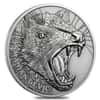 2019 Niue 1 oz Silver Tasmanian Devil Antiqued High Relief $1 Coin (w/Box & COA)