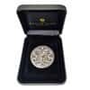 2019 Tuvalu 2 oz Silver Double Dragon High Relief Antiqued Coin (w/Box & COA)