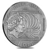 2019 Ghana 2 oz Silver Leonardo Da Vinci - World's Greatest Artists Coin (w/Box & COA)