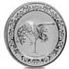 2020 Niue 1 oz Celestial Animals Red Phoenix Silver Coin BU